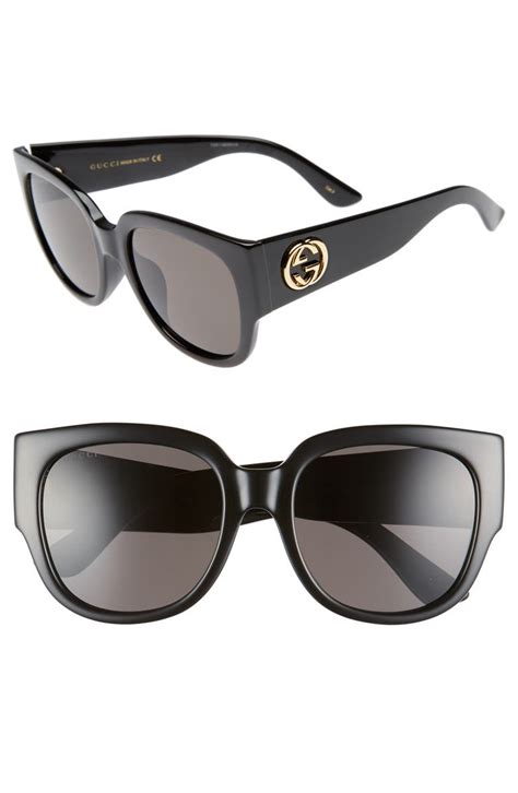 gucci gg 1825/s sunglasses|gucci 55mm square sunglasses.